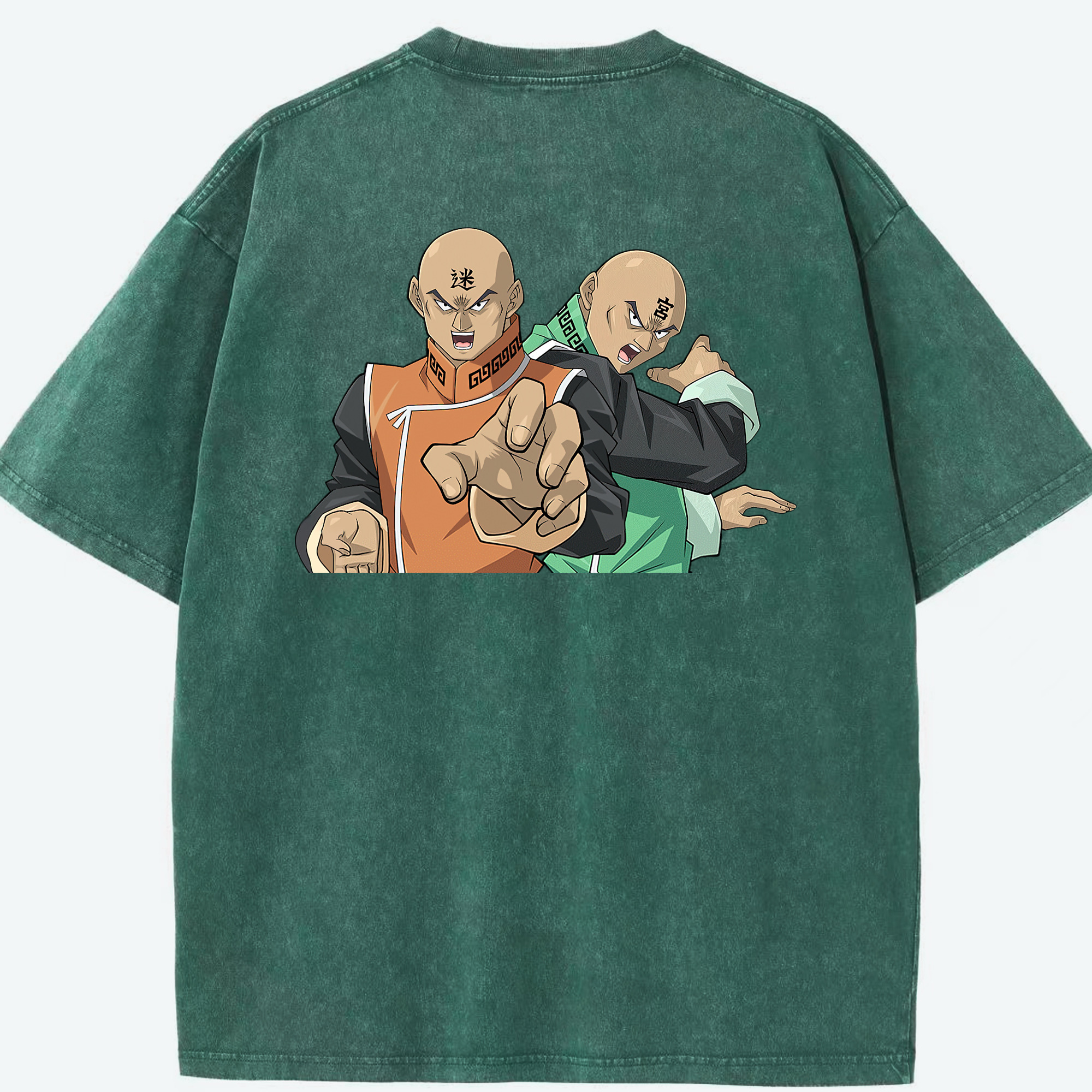 （画像用） 遊☆戯☆王 Yu-Gi-Oh! 綿100% ヴィンテージ風 半袖Tシャツ（背面プリント）